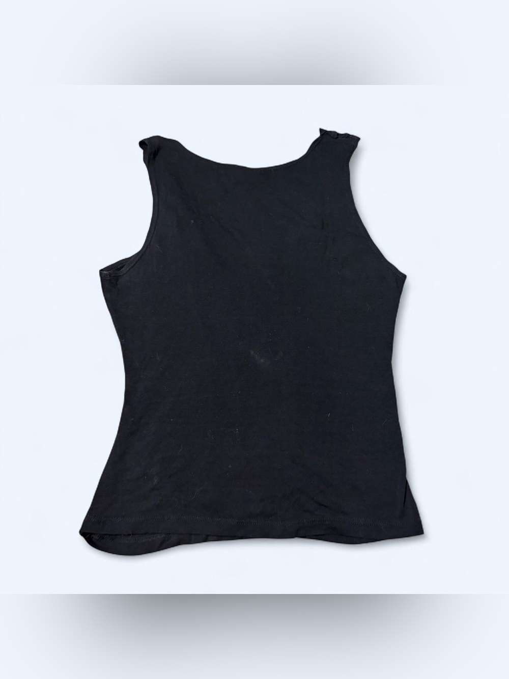 Goth Black Ruffle Tank Top by Codigo! - Picture 7 of 8